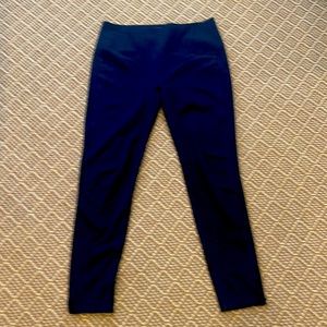 SPANX full length black leggings in XL